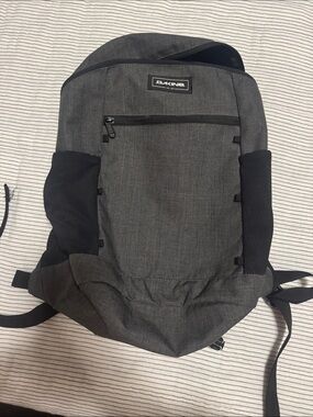 Dakine Charcoal Grey Backpack with Black Accents